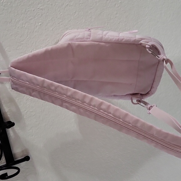 Reebok Pink Quilted Backpack with Plush Design - Picture 6 of 6